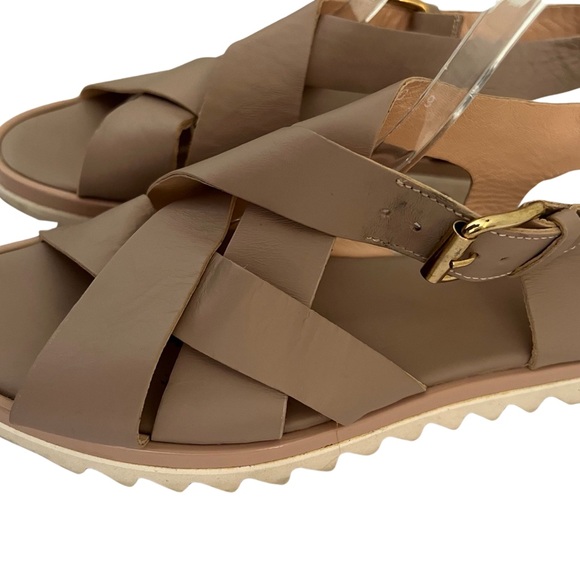 AGL sandals 39 8.5 tan - Picture 2 of 12